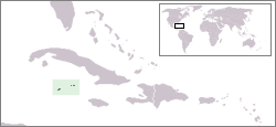 开曼群岛地图